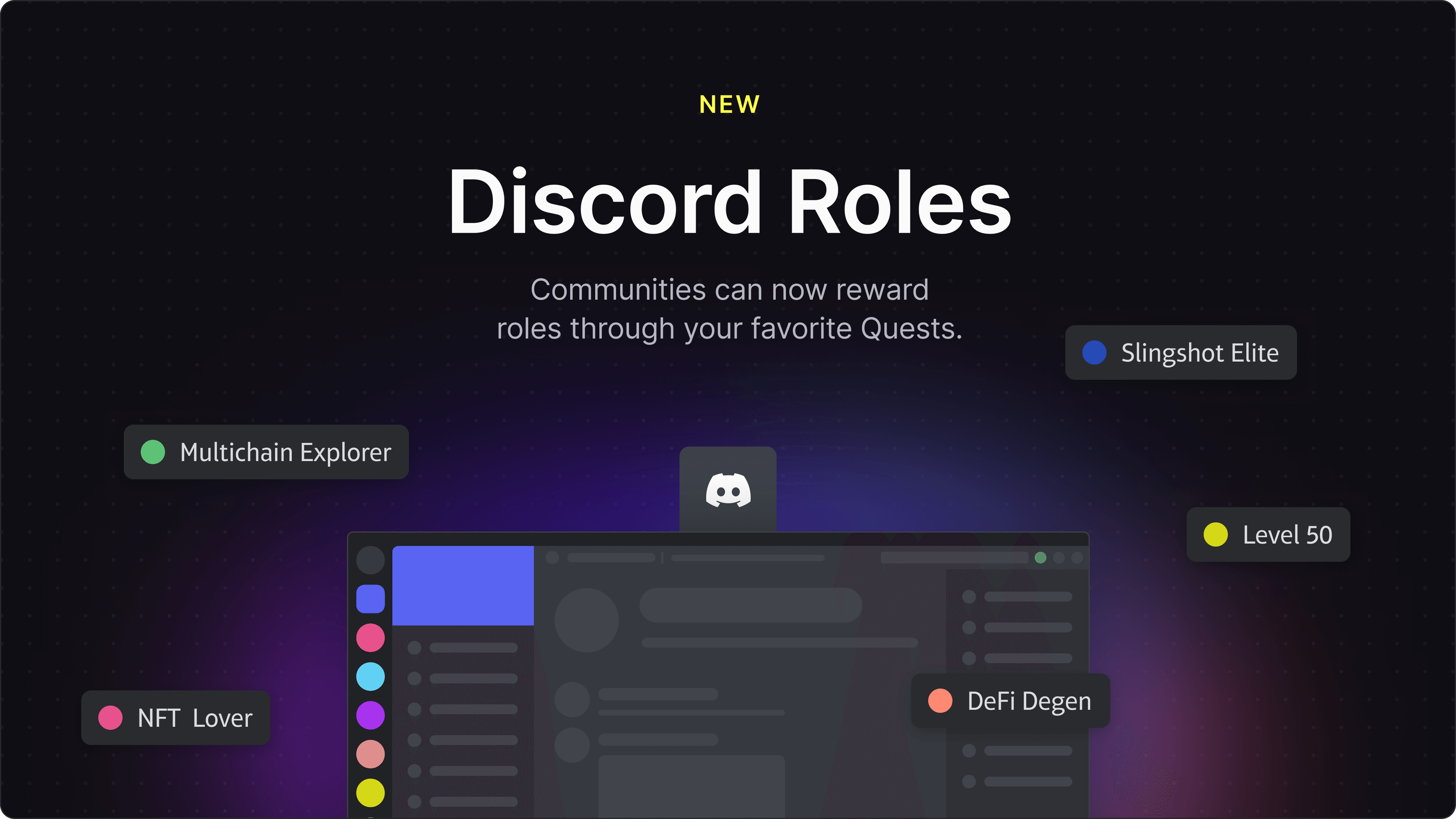 Partners can now reward Discord roles on Layer3.