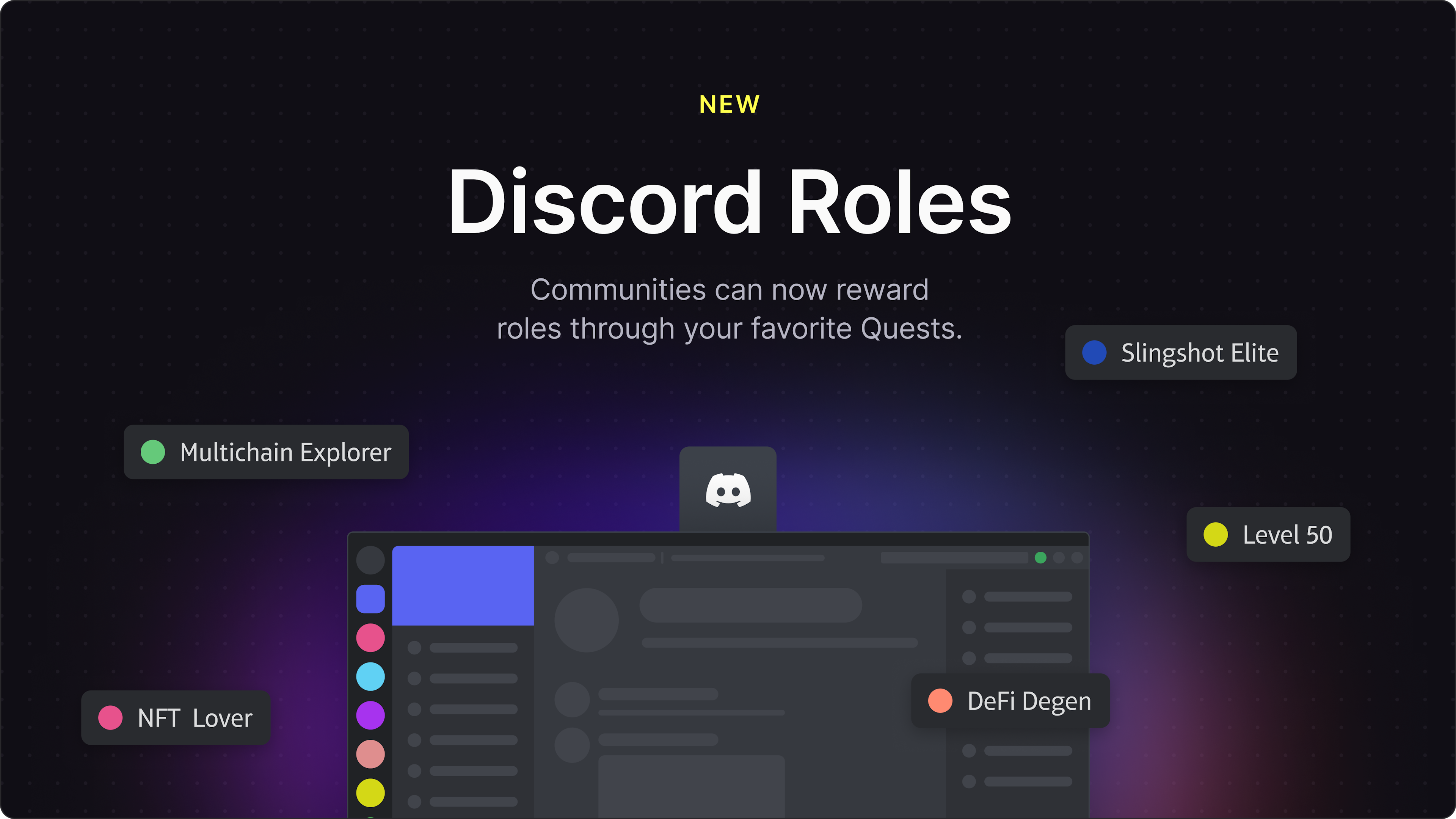 Partners can now reward Discord roles on Layer3.